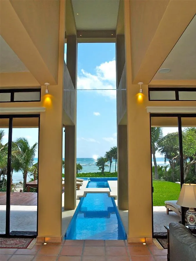 Villa Casa Kukulcan - Seafront Villa, Punta Sur, Akumal, Maya Riveria Mexico